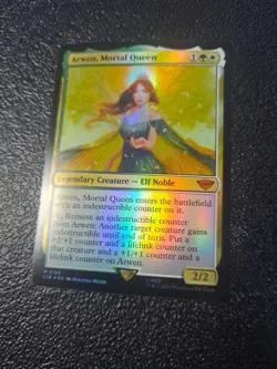 MTG - Arwen, Mortal Queen (Extended Art) - The Lord of the Rings - LP (Foil) - Image 3
