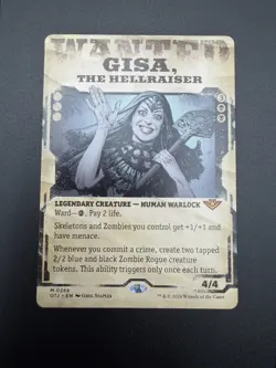 MTG: Gisa, the Hellraiser (Showcase); Outlaws of Thunder Junction Regular; NM - Image 2