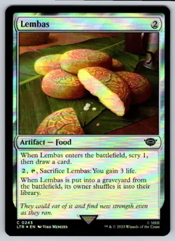 2023 Lord of the Rings Lembas Foil Common #243 - Image 1