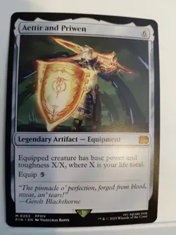Aettir and Priwen Final Fantasy Foil - Image 1