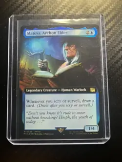 Matoya, Archon Elder - Extended Art - Foil - 439 - Final Fantasy (FIN) MTG - Image 1