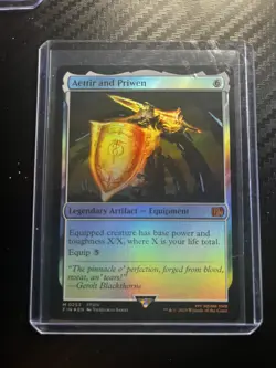 Aettir and Priwen Final Fantasy Foil MTG NM 0253 - Image 1