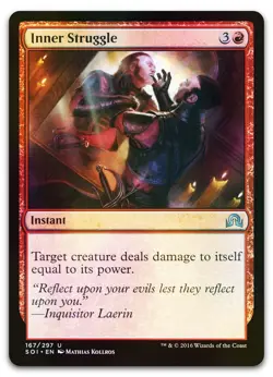 Inner Struggle #167 (Foil) (NM) Shadows over Innistrad SOI Magic MTG - Image 1