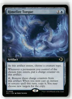 Rimefire Torque (Extended Art) Lorwyn Eclipsed Regular - Image 1