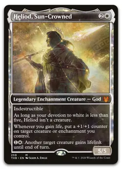 Heliod, Sun-Crowned (Showcase) #259 (NM) Theros Beyond Death THB Magic MTG - Image 1