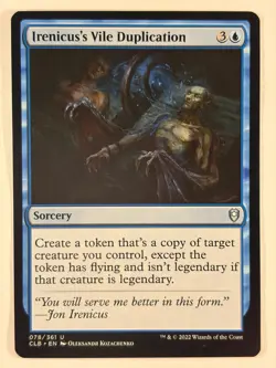 Irenicus's Vile Duplication CLB #78 Uncommon - Image 1