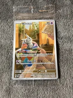 Pokemon Mimikyu Black Star Promo SVP 075 (Sealed) - Image 1