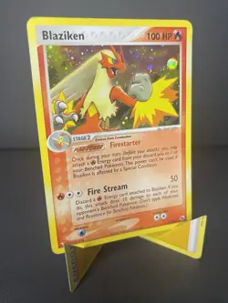 Pokemon - Blaziken 3/109 Holo Rare EX Battle Stadium - MP - Image 1
