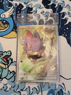 Pokemon TCG - N's Zorua #189 Scarlet & Violet Promo Pokemon Center (Sealed) - Image 1