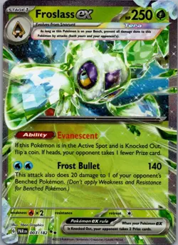 Froslass ex 003/182 Double Rare Paradox Rift Pokemon Near Mint - Image 1
