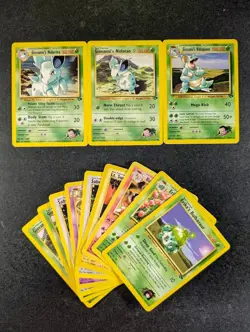 2000 Pokemon Gym Challenge Common/ Uncommon/ Rare NIDORINA/ NIDORAN English Lots - Image 1
