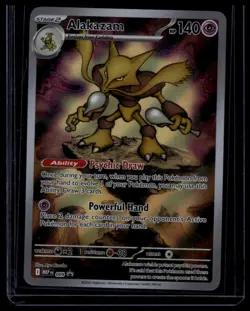 ME: Mega Evolution Promo - Alakazam / 009 Pokemon TCG - Image 1
