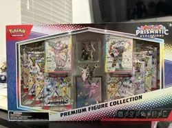 Pokemon Prismatic Evolutions Premium Figure Collection Sealed NEW - Image 1