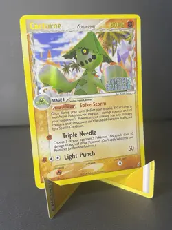 Pokemon - Cacturne Delta Species Crystal Guardians Reverse Holo 15/100 - HP - Image 1