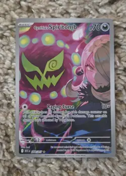 Pokemon Ascended Heroes - Cynthia’s Spiritomb 244/217 Illustration Rare English - Image 1