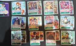 One Piece TCG, LIM Deck lot, English, NM, Green/Purple - Image 1