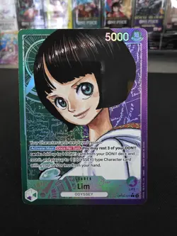 One Piece TCG Lim (L) (022) (Parallel) OP09-022 Emperors in the New World Foil - Image 1