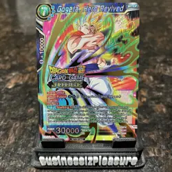 Gogeta Hero Revived BT5-038 JUDGE STAMP Foil Dragon Ball Super Card Game | NM - Image 1