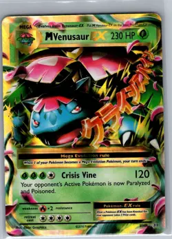 M Venusaur EX 2/108 XY - Evolutions - Pokemon Card - NM - Image 1