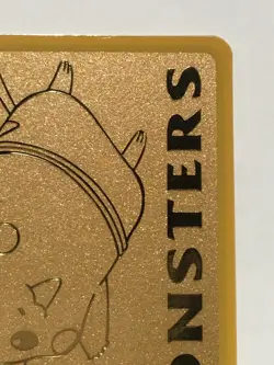 Pikachu Pokemon Limited ANA GOLD Boarding Pass Card Rare!! From Japan 1998 F/S - Image 3