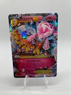 Pokemon TCG M Diancie EX XY44 Black Star Promo Holo Card - MP - Image 1
