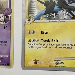 Pokemon Card Lot Of 2 Rising Rival's Gengar 2009 Championship Luxray Non Holo - Image 4