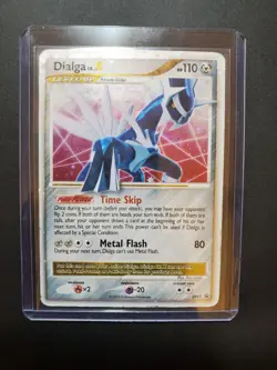 Dialga LV.X DP17 Black Star Promo Rare Holo Pokemon Card - Image 1
