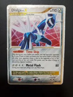 Dialga LV.X DP17 Black Star Promo Rare Holo Pokemon Card - Image 2