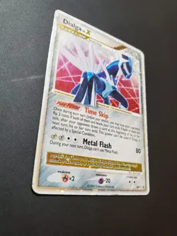 Dialga LV.X DP17 Black Star Promo Rare Holo Pokemon Card - Image 3
