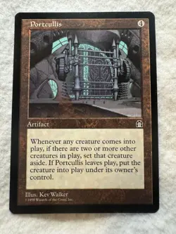 MTG - Portcullis - Stronghold - LP - Rare - English - Regular - Image 1