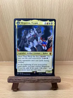 Megatron Tyrant // Megatron Destructive Force - NM - BOT 012 - MTG Transformers - Image 1
