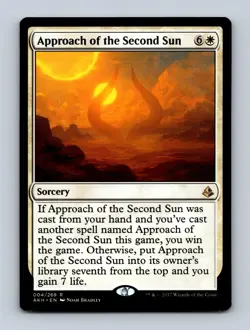 Approach of the Second Sun Amonkhet Non-Foil MTG NM - Image 1