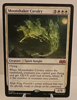 Moonshaker Cavalry MTG Wilds of Eldraine Regular - Image 1