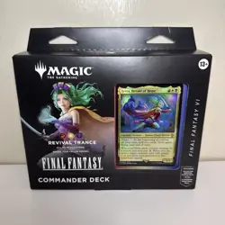 Magic The Gathering: MTG Final Fantasy VI Commander Deck Revival Trance - Image 1
