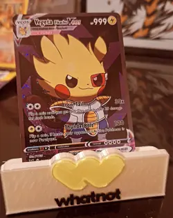 SALE! | Vegeta Pikachu | Cosplay Pikachu Pokemon Cards | #4 | Read Descr. - Image 5