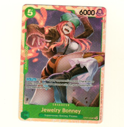 Jewelry Bonney OP07-026 Premium Booster Reprint Foil Era One Piece Trading Card - Image 3