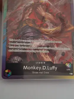 Monkey D Luffy Sealed Battle 2023 Promo One Piece English Out Of Print (Offers) - Image 4