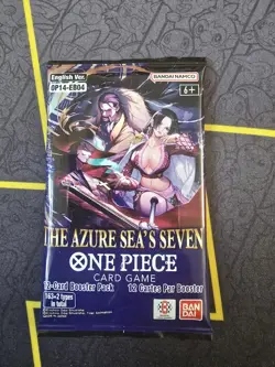 One Piece OP14-EB04 The Azure Sea's Seven Booster Pack - English Factory Sealed - Image 1