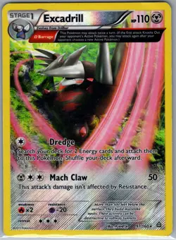 Excadrill (Omega) 97/160 Reverse Holo - XY - Primal Clash - Pokemon Card - LP - Image 1