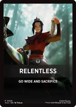 Relentless Theme Card Avatar: The Last Airbender T 26 - Image 1