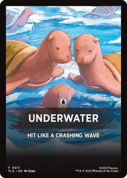 Underwater Theme Card Avatar: The Last Airbender T 17 - Image 1