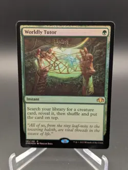 Worldly Tutor Dominaria Remastered Foil - Image 1