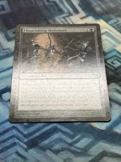 MTG Foil Flourishing Defenses LP-/MP+ Shadowmoor - Image 4