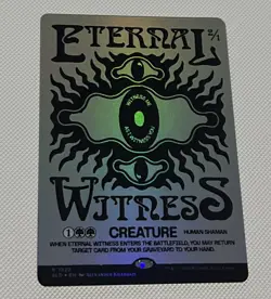 Eternal Witness NM Rainbow Foil Secret Lair Drop MTG Unplayed Commander Staple - Image 1