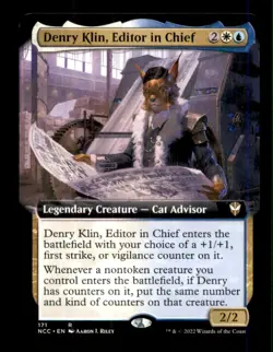 Denry Klin, Editor in Chief LP Light Play New Capenna MTG [12193] - Image 1