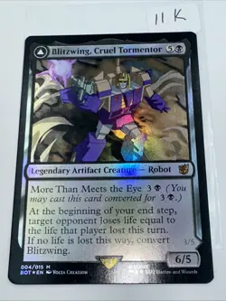 MTG Blitzwing, Cruel Tormentor *FOIL* Transformers 0004 NM - Image 3