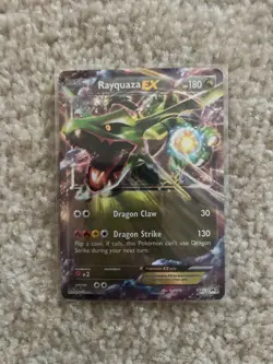pokemon Rayquaza EX black star promo XY73 - Image 1