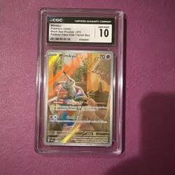 Pokemon TCG Mimikyu Scarlet & Violet Paldea Evolved SVP 075 Holo Promo - Image 1