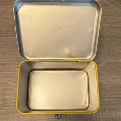 Pokemon Raichu Metal Tin Case for Pokemon TCG Cards - Red & Yellow Storage - Image 4