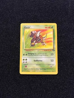 Pinsir 25/64 Jungle Rare Non Holo HP Pokemon TCG 1999 WOTC Vintage Card NM - Image 1
